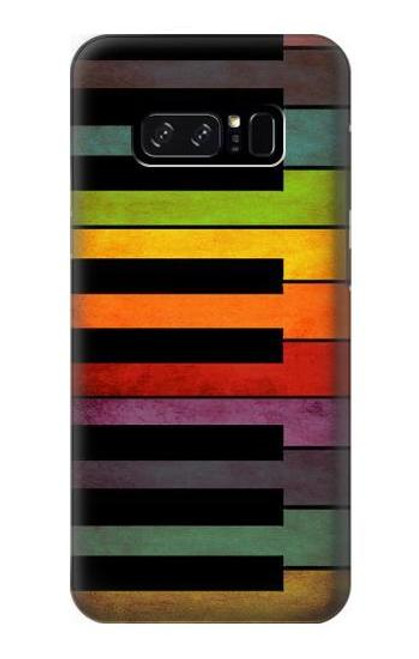 W3451 Piano coloré Etui Coque Housse et Flip Housse Cuir pour Note 8 Samsung Galaxy Note8