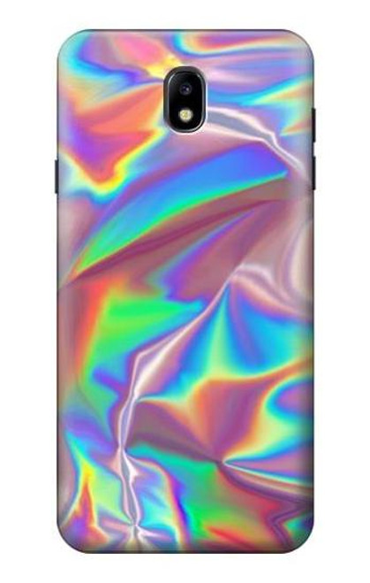 W3597 Holographiques photo imprimée Etui Coque Housse et Flip Housse Cuir pour Samsung Galaxy J7 (2018), J7 Aero, J7 Top, J7 Aura, J7 Crown, J7 Refine, J7 Eon, J7 V 2nd Gen, J7 Star