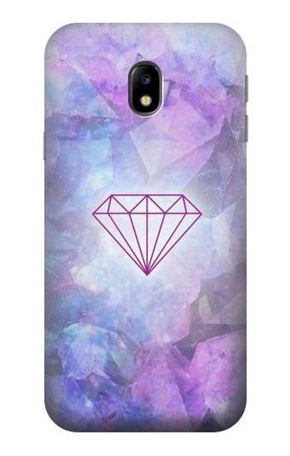 W3455 diamant Etui Coque Housse et Flip Housse Cuir pour Samsung Galaxy J3 (2017) EU Version