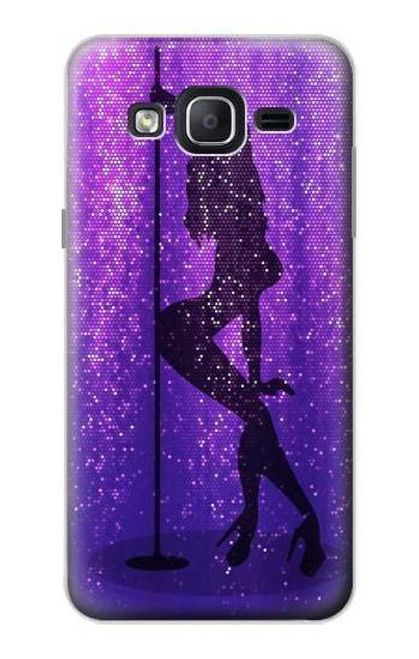 W3400 Pole Dance Etui Coque Housse et Flip Housse Cuir pour Samsung Galaxy On5