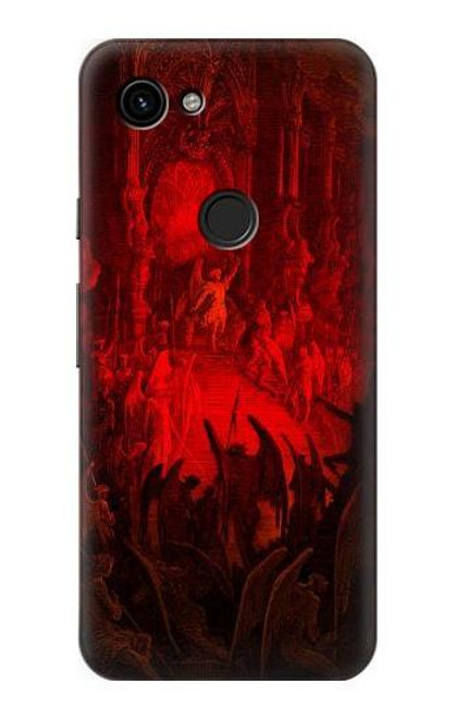 W3583 Paradis perdu Satan Etui Coque Housse et Flip Housse Cuir pour Google Pixel 3a