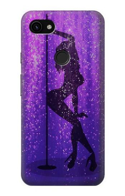 W3400 Pole Dance Etui Coque Housse et Flip Housse Cuir pour Google Pixel 3a XL