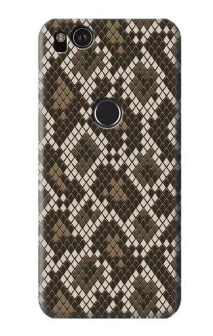 W3389 Seamless Serpent Motif graphique Peau Etui Coque Housse et Flip Housse Cuir pour Google Pixel 2