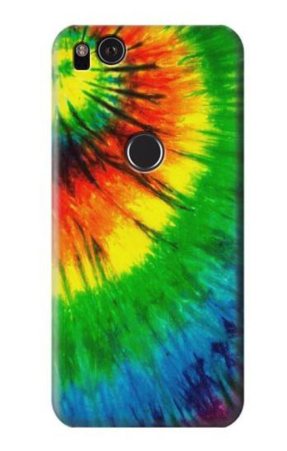 W3422 tie Dye Etui Coque Housse et Flip Housse Cuir pour Google Pixel 2