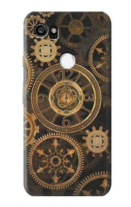 W3442 vitesse d'horloge Etui Coque Housse et Flip Housse Cuir pour Google Pixel 2 XL