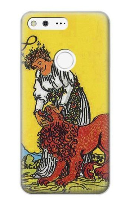 W3458 Force de carte de tarot Etui Coque Housse et Flip Housse Cuir pour Google Pixel XL