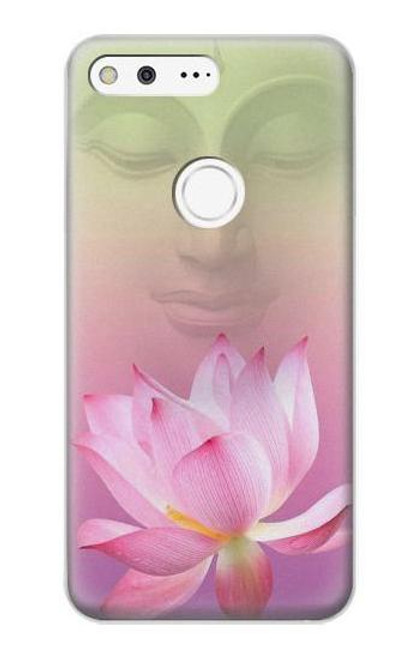 W3511 Fleur de lotus Bouddhisme Etui Coque Housse et Flip Housse Cuir pour Google Pixel XL