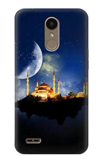 W3506 islamique Ramadan Etui Coque Housse et Flip Housse Cuir pour LG K10 (2018), LG K30