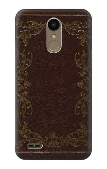 W3553 Couverture Livre millésimé Etui Coque Housse et Flip Housse Cuir pour LG K10 (2018), LG K30