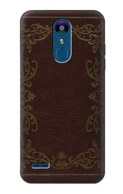 W3553 Couverture Livre millésimé Etui Coque Housse et Flip Housse Cuir pour LG K8 (2018)