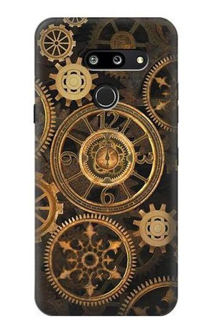 W3442 vitesse d'horloge Etui Coque Housse et Flip Housse Cuir pour LG G8 ThinQ