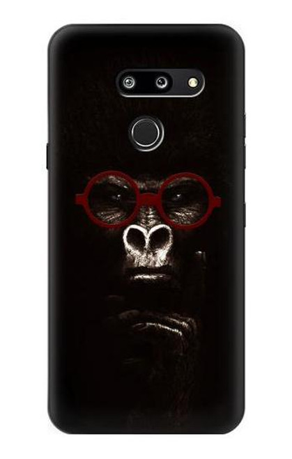 W3529 penser Gorilla Etui Coque Housse et Flip Housse Cuir pour LG G8 ThinQ