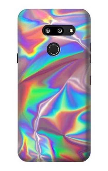 W3597 Holographiques photo imprimée Etui Coque Housse et Flip Housse Cuir pour LG G8 ThinQ