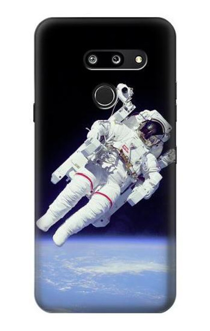 W3616 Astronaute Etui Coque Housse et Flip Housse Cuir pour LG G8 ThinQ