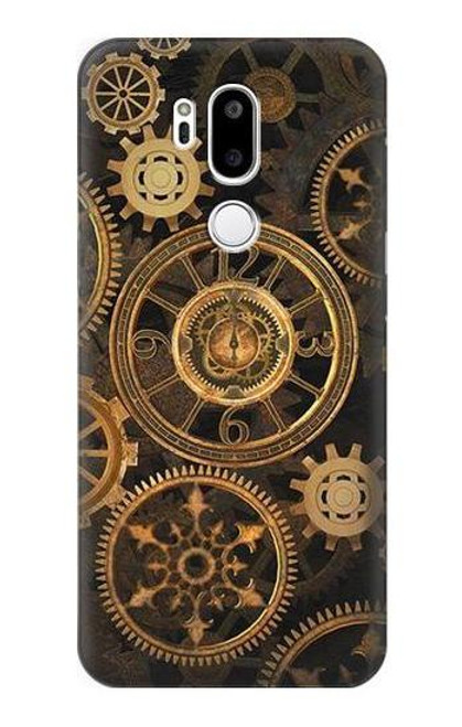 W3442 vitesse d'horloge Etui Coque Housse et Flip Housse Cuir pour LG G7 ThinQ