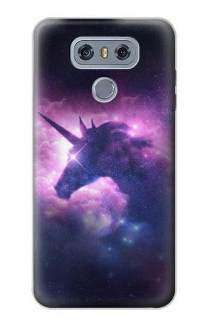 W3538 Licorne Galaxie Etui Coque Housse et Flip Housse Cuir pour LG G6