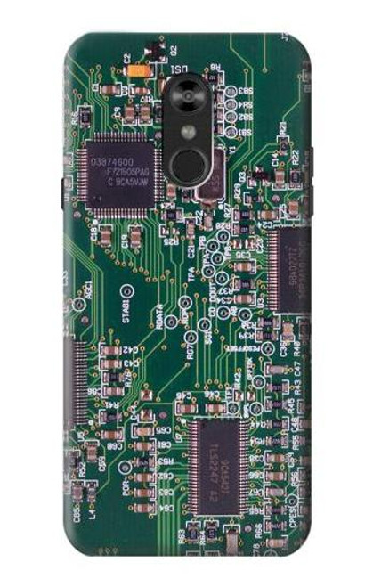 W3519 Electronique Circuit Board graphique Etui Coque Housse et Flip Housse Cuir pour LG Q Stylo 4, LG Q Stylus