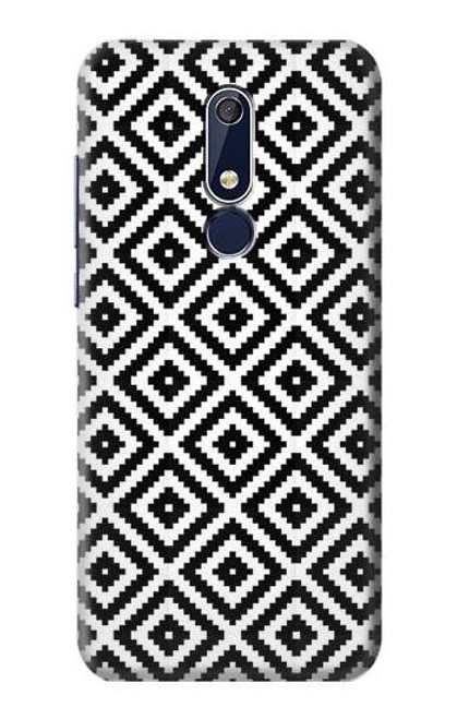 W3424 Ruta Motif Etui Coque Housse et Flip Housse Cuir pour Nokia 5.1, Nokia 5 2018