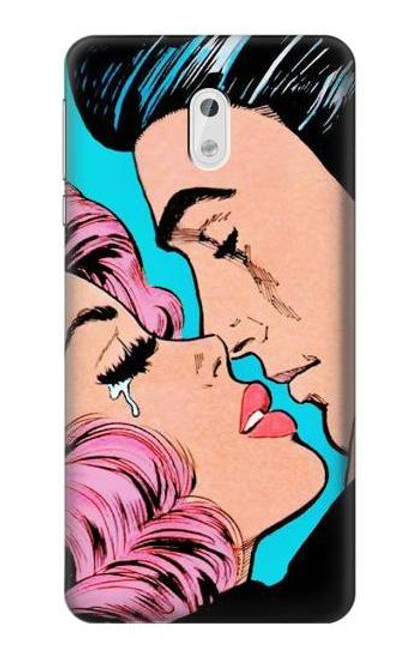 W3469 Pop Art Etui Coque Housse et Flip Housse Cuir pour Nokia 3