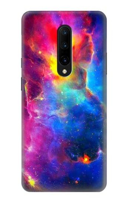 W3371 Ciel de nébuleuse Etui Coque Housse et Flip Housse Cuir pour OnePlus 7 Pro