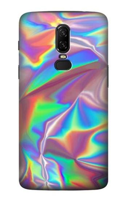 W3597 Holographiques photo imprimée Etui Coque Housse et Flip Housse Cuir pour OnePlus 6