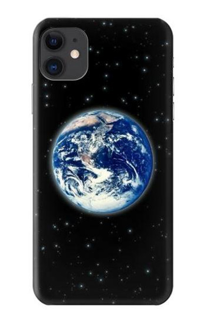 W2266 La planète Terre de l'Étoile nébuleuse espace Etui Coque Housse et Flip Housse Cuir pour iPhone 11