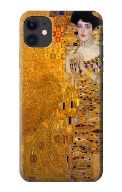 W3332 Gustav Klimt Adele Bloch Bauer Etui Coque Housse et Flip Housse Cuir pour iPhone 11