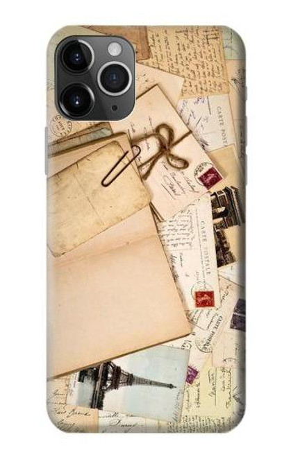 W3397 cartes postales souvenirs Etui Coque Housse et Flip Housse Cuir pour iPhone 11 Pro