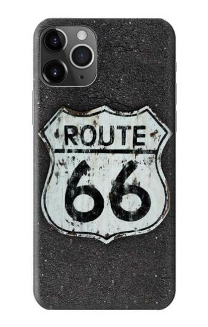 W3207 Route 66 Etui Coque Housse et Flip Housse Cuir pour iPhone 11 Pro Max