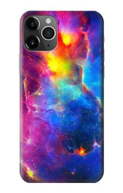 W3371 Ciel de nébuleuse Etui Coque Housse et Flip Housse Cuir pour iPhone 11 Pro Max