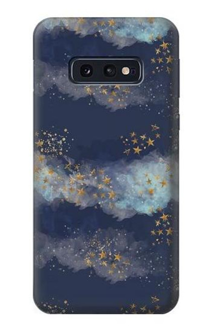 W3364 Ou Ciel Étoile Etui Coque Housse et Flip Housse Cuir pour Samsung Galaxy S10e