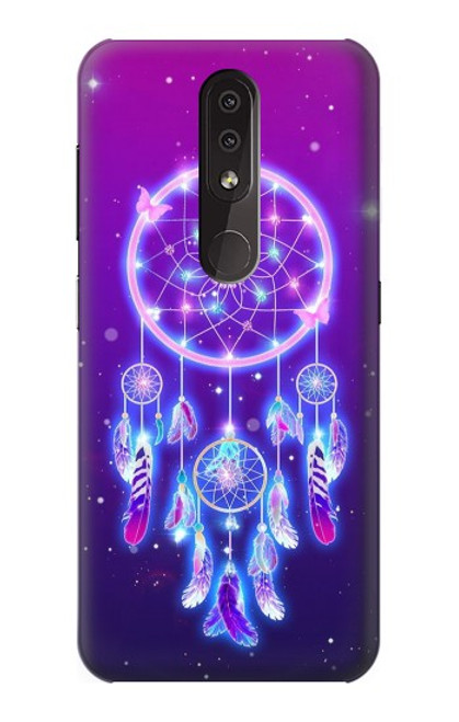 W3484 Dream Catcher mignon Galaxie Etui Coque Housse et Flip Housse Cuir pour Nokia 4.2