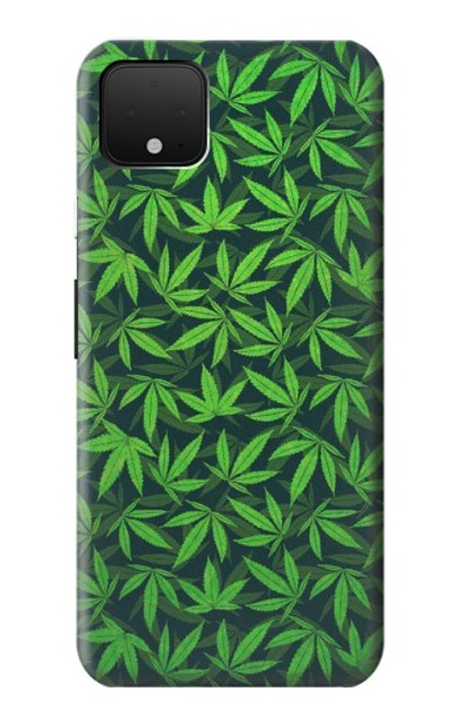 W2666 Motif des plantes Etui Coque Housse et Flip Housse Cuir pour Google Pixel 4