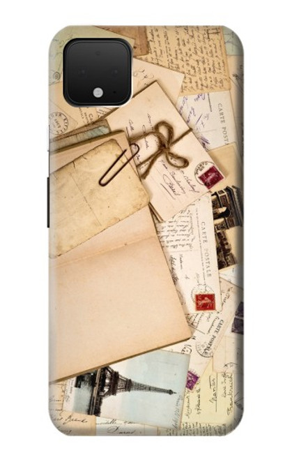 W3397 cartes postales souvenirs Etui Coque Housse et Flip Housse Cuir pour Google Pixel 4