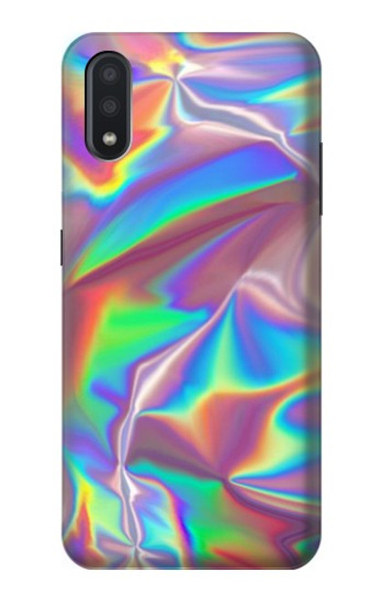 W3597 Holographiques photo imprimée Etui Coque Housse et Flip Housse Cuir pour Samsung Galaxy A01