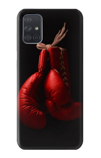 W1253 Gant de boxe Etui Coque Housse et Flip Housse Cuir pour Samsung Galaxy A71