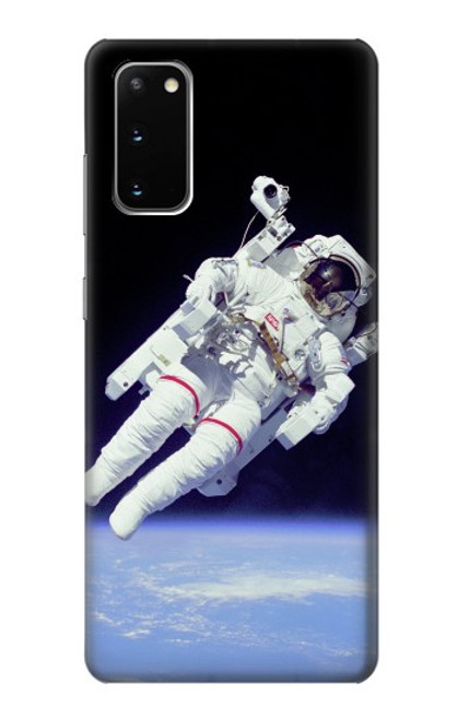 W3616 Astronaute Etui Coque Housse et Flip Housse Cuir pour Samsung Galaxy S20