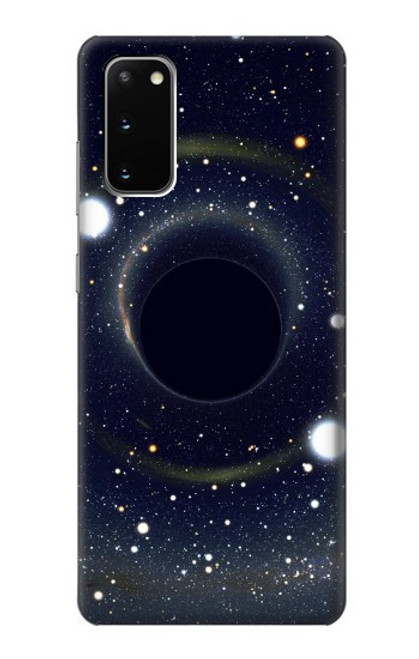 W3617 Noir trou Etui Coque Housse et Flip Housse Cuir pour Samsung Galaxy S20
