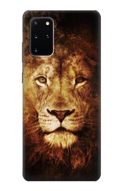 W3182 Lion Etui Coque Housse et Flip Housse Cuir pour Samsung Galaxy S20 Plus, Galaxy S20+