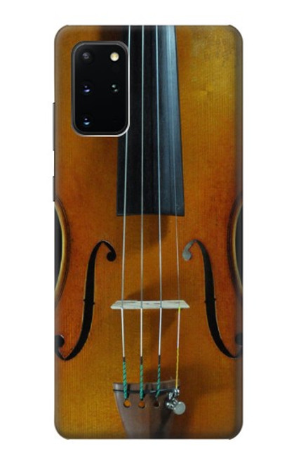 W3234 Violon Etui Coque Housse et Flip Housse Cuir pour Samsung Galaxy S20 Plus, Galaxy S20+