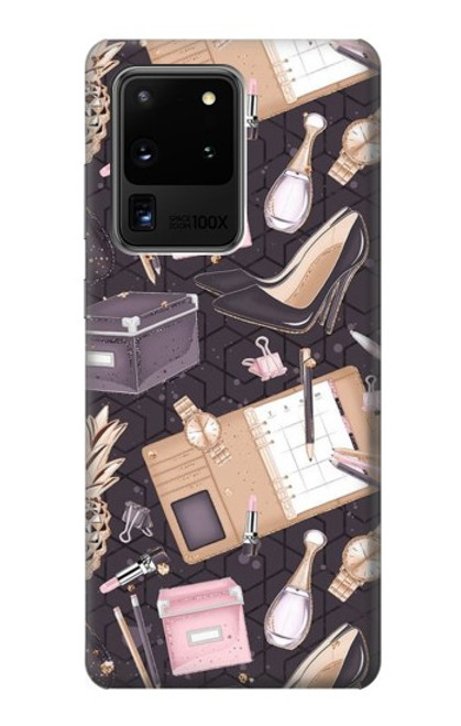 W3448 Mode Etui Coque Housse et Flip Housse Cuir pour Samsung Galaxy S20 Ultra