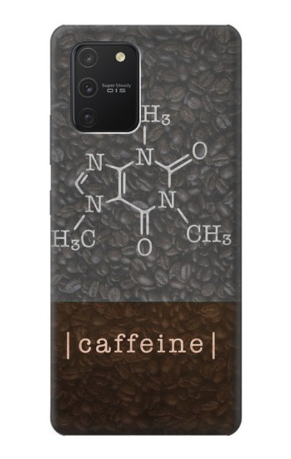 W3475 La caféine moléculaire Etui Coque Housse et Flip Housse Cuir pour Samsung Galaxy S10 Lite