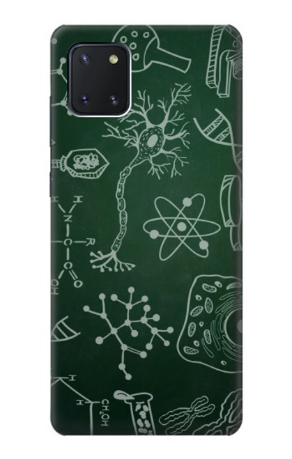 W3211 Sciences Conseil Vert Etui Coque Housse et Flip Housse Cuir pour Samsung Galaxy Note10 Lite