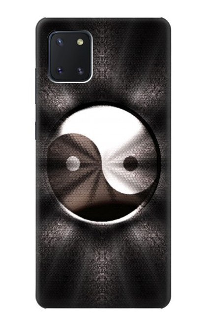 W3241 Yin Yang Symbole Etui Coque Housse et Flip Housse Cuir pour Samsung Galaxy Note10 Lite