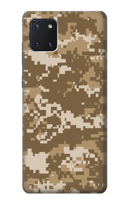 W3294 Armée Tan Coyote Camo Désert Camouflage Etui Coque Housse et Flip Housse Cuir pour Samsung Galaxy Note10 Lite