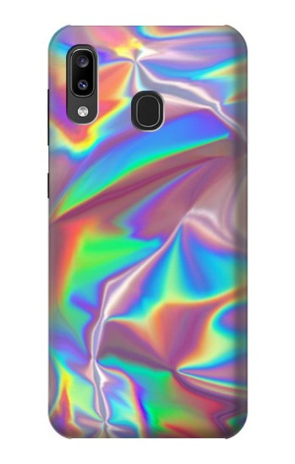 W3597 Holographiques photo imprimée Etui Coque Housse et Flip Housse Cuir pour Samsung Galaxy A20, Galaxy A30