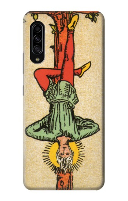 W3377 Carte Tarot Pendu Etui Coque Housse et Flip Housse Cuir pour Samsung Galaxy A90 5G