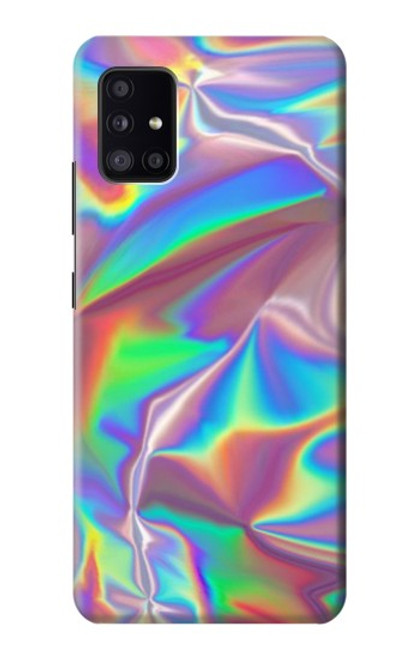 W3597 Holographiques photo imprimée Etui Coque Housse et Flip Housse Cuir pour Samsung Galaxy A41