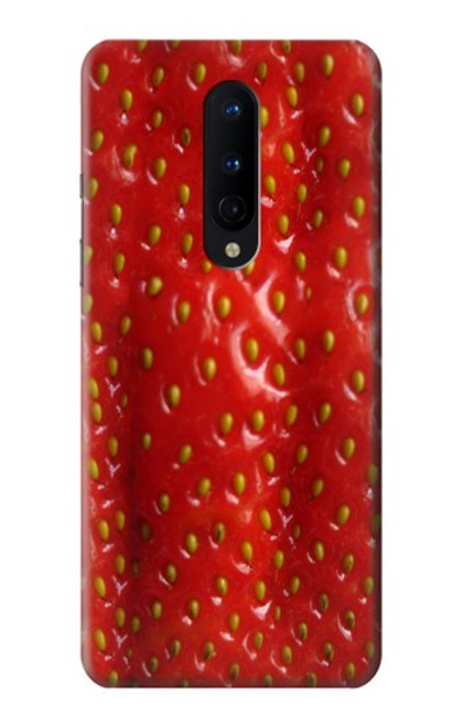 W2225 fraise Etui Coque Housse et Flip Housse Cuir pour OnePlus 8