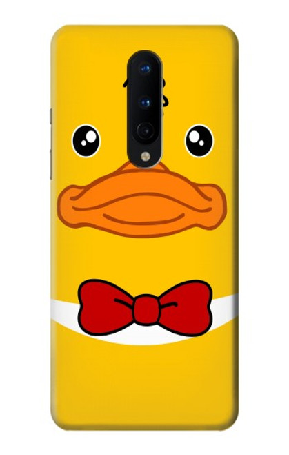 W2760 Canard Tuxedo jaune Dessin animé Etui Coque Housse et Flip Housse Cuir pour OnePlus 8